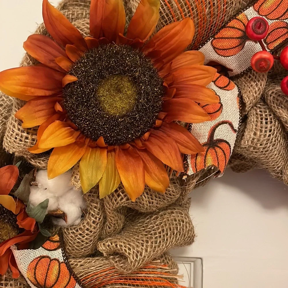 Fall wreath handmade